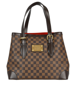 Hampstead MM, Canvas/Leather, Damier Ebene, CH2122, MIS, DB, 2*